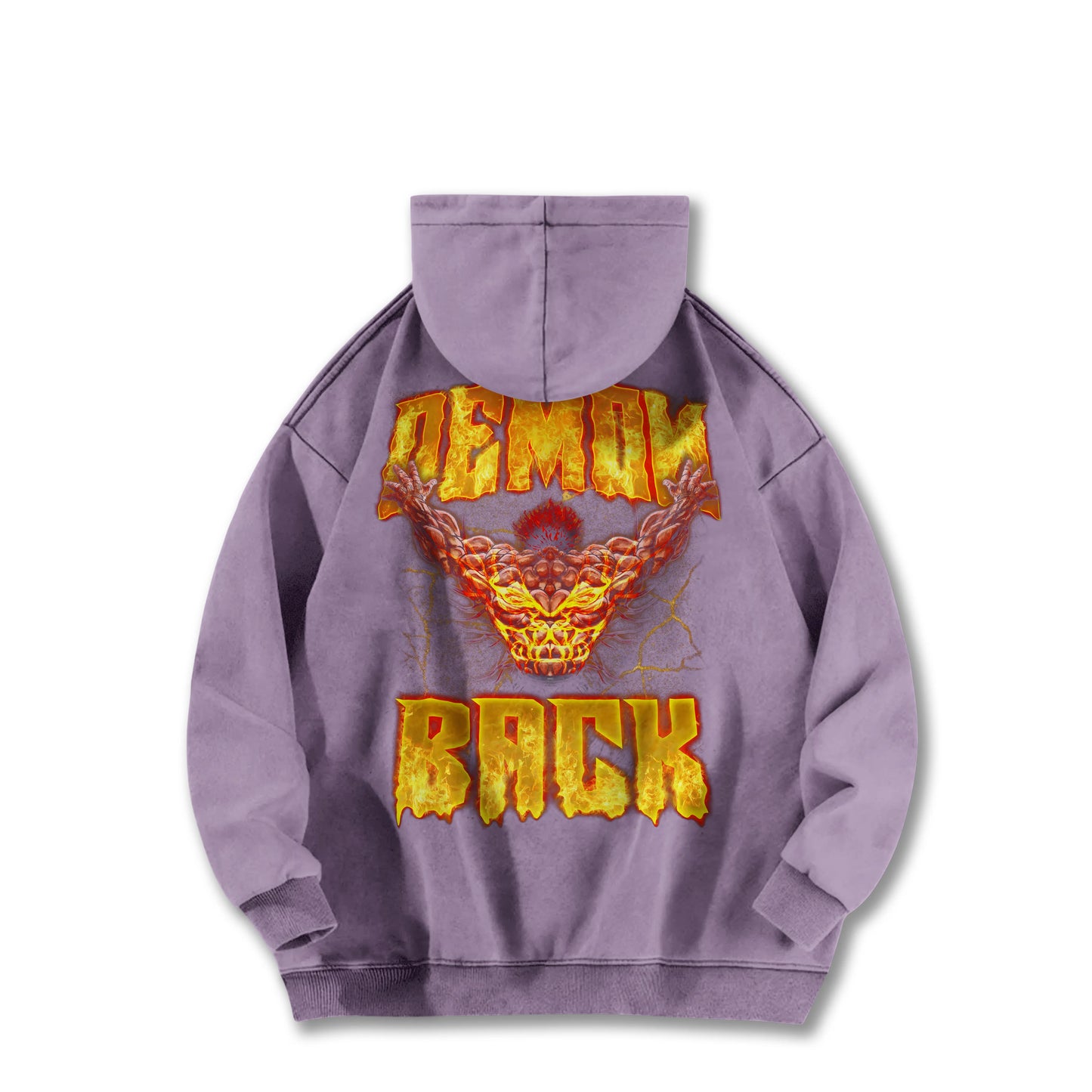 Ultimate Grappler - Yujiro Hanma's Demon Back Vintage Hoodie