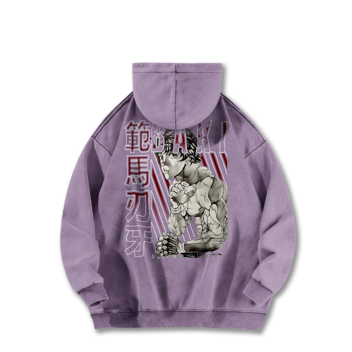 Ultimate Grappler Hanma V15 Vintage Hoodie