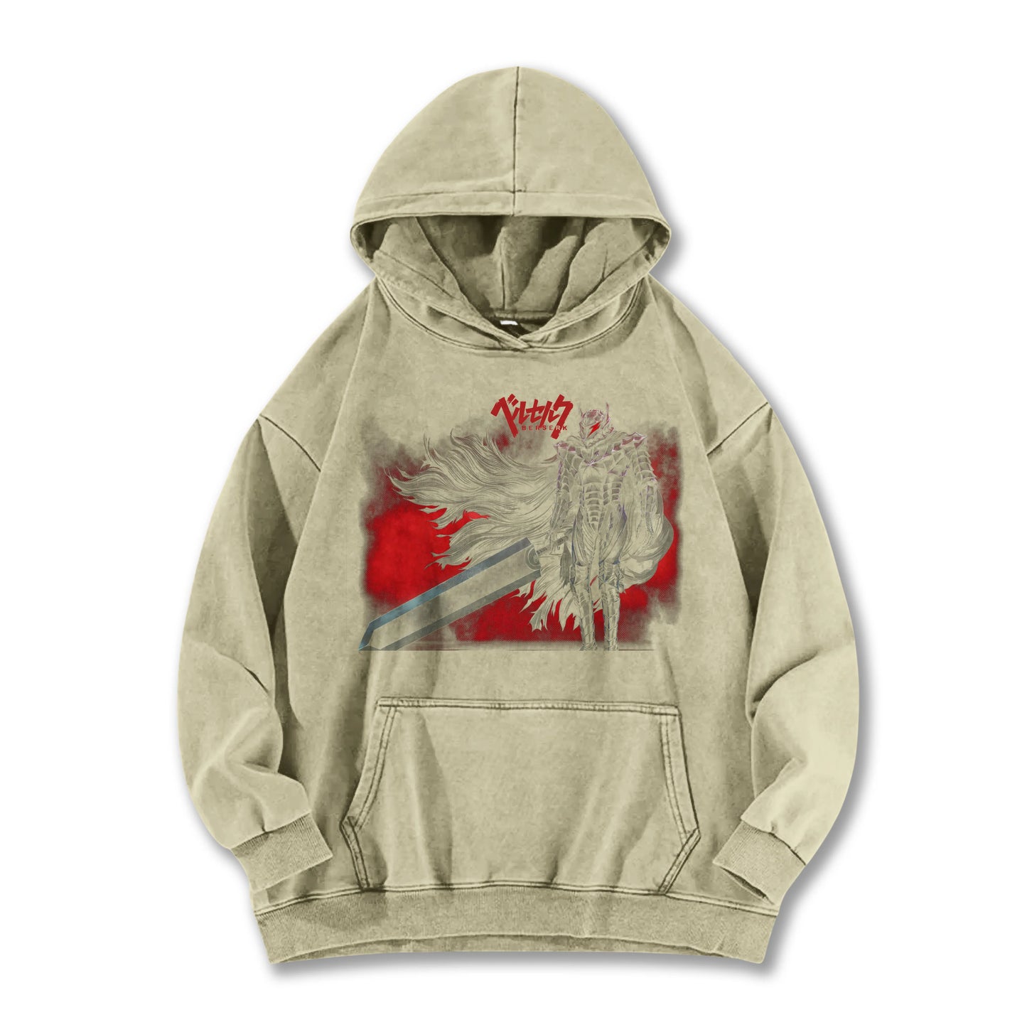 Dark Sword Saga Black Swordsman V9 Vintage Hoodie