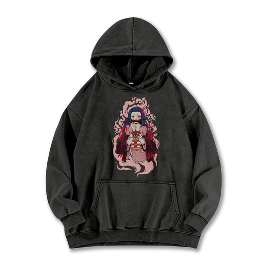 Blade of the Demon Hunters Nezuko Vintage Hoodie