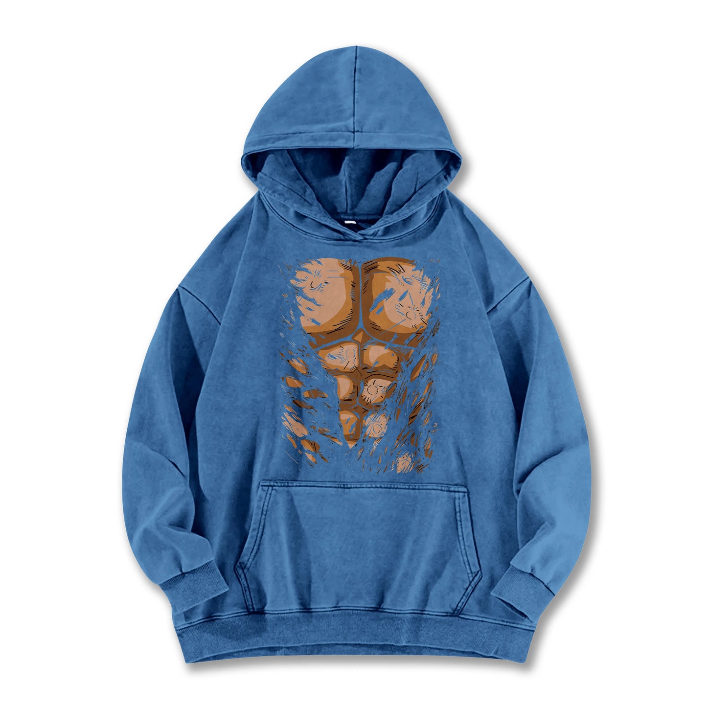 Ultimate Grappler's 6-Pack Abs Vintage Hoodie