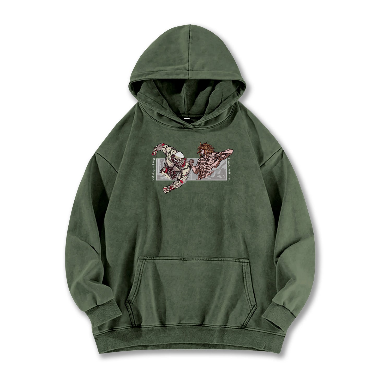 Titan Siege Wall - Titans Fighting Vintage Hoodie