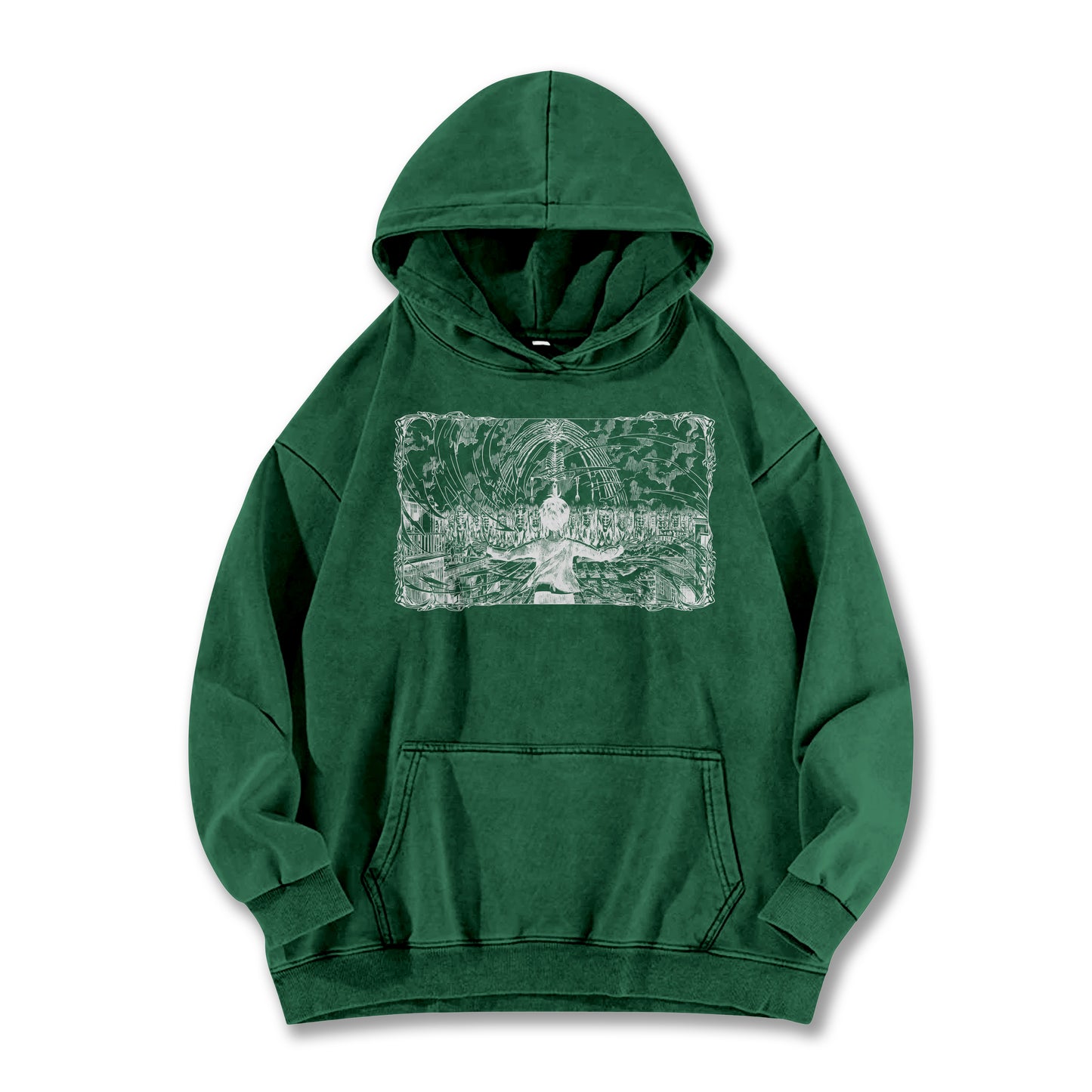 Attack on Titan Aufklärungstrupp Kapuzenpullover
