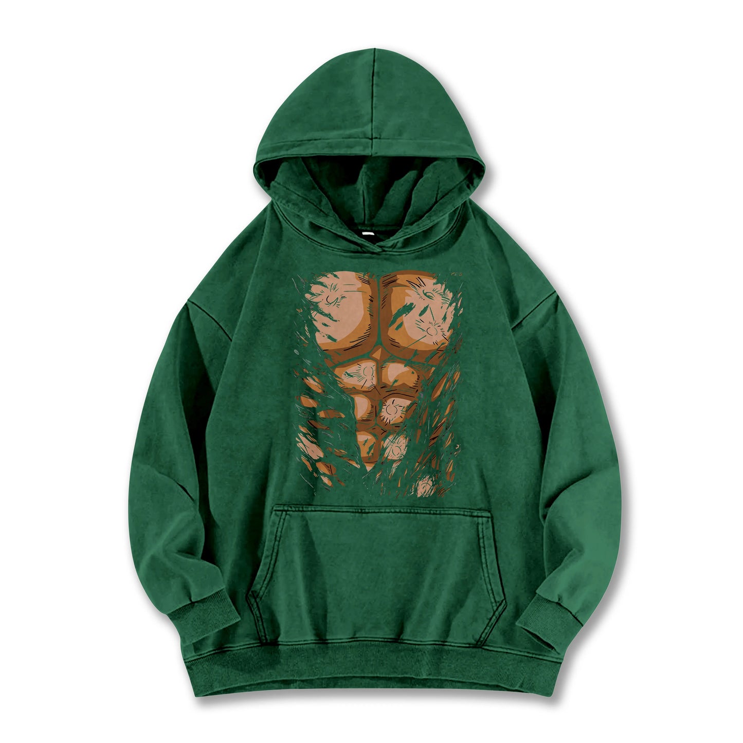 Ultimate Grappler's 6-Pack Abs Vintage Hoodie