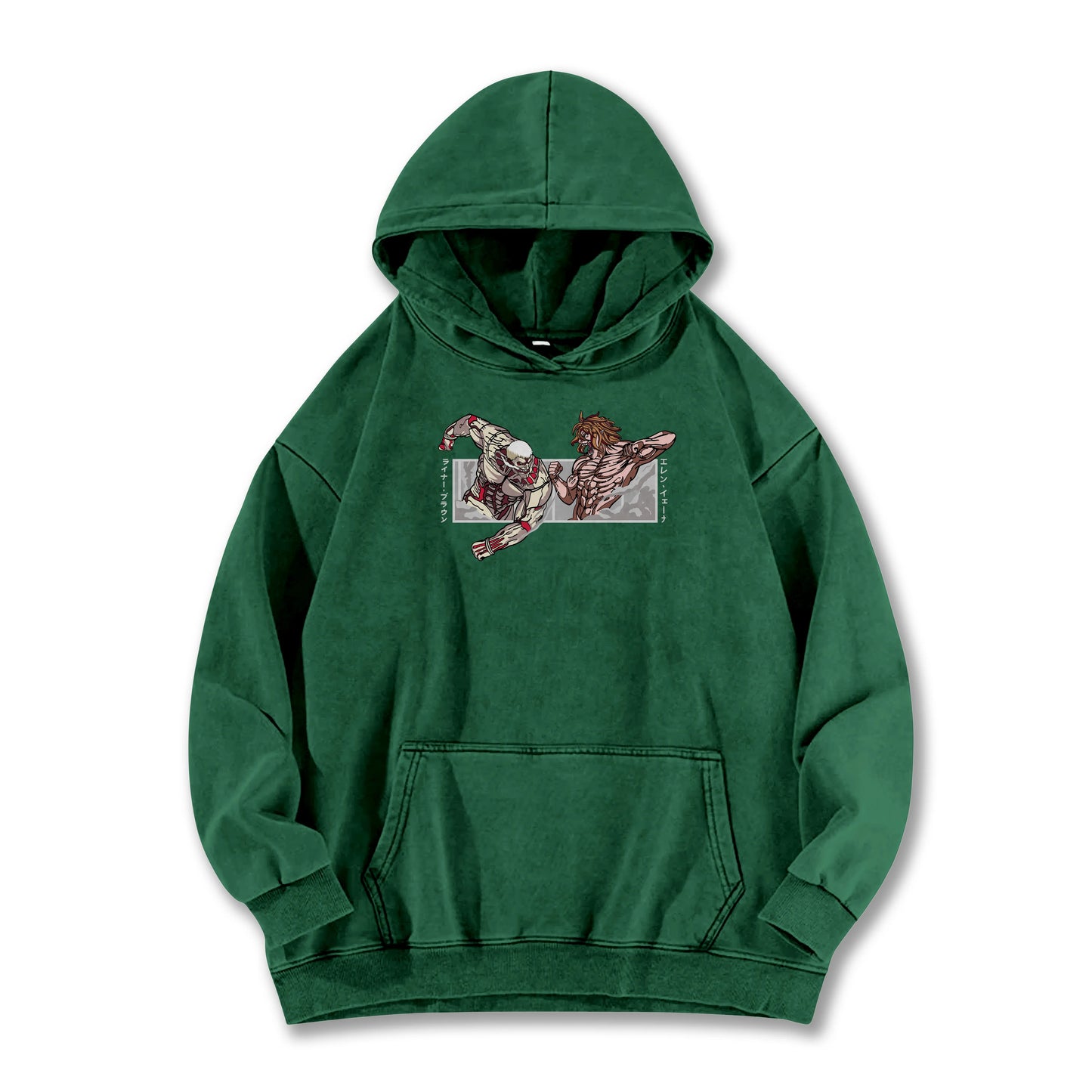 Titan Siege Wall - Titans Fighting Vintage Hoodie