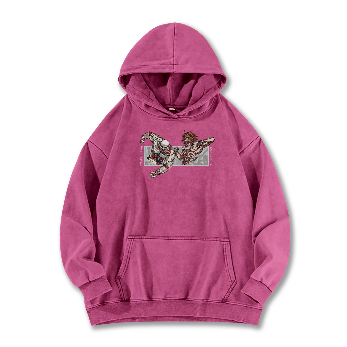 Titan Siege Wall - Titans Fighting Vintage Hoodie