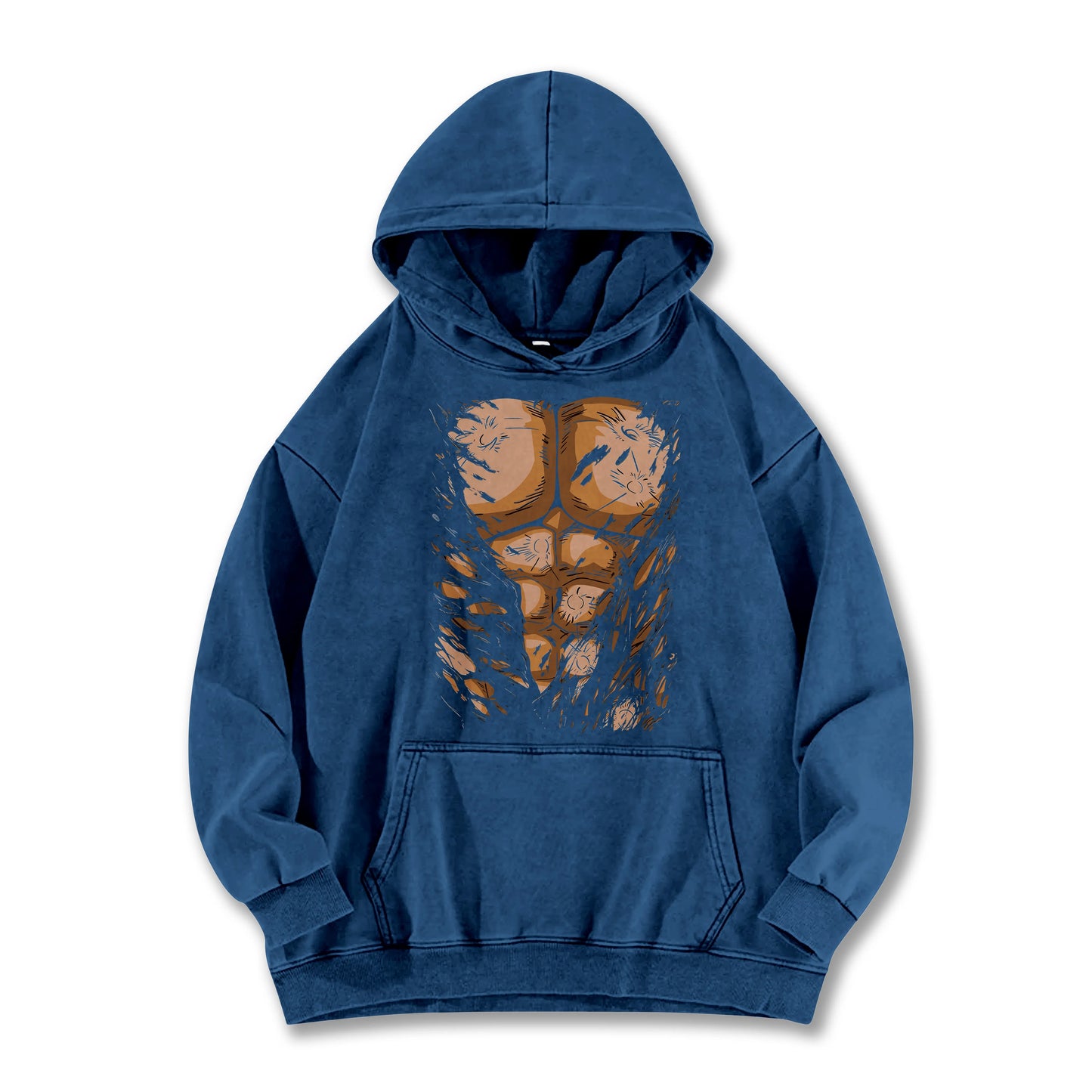 Ultimate Grappler's 6-Pack Abs Vintage Hoodie