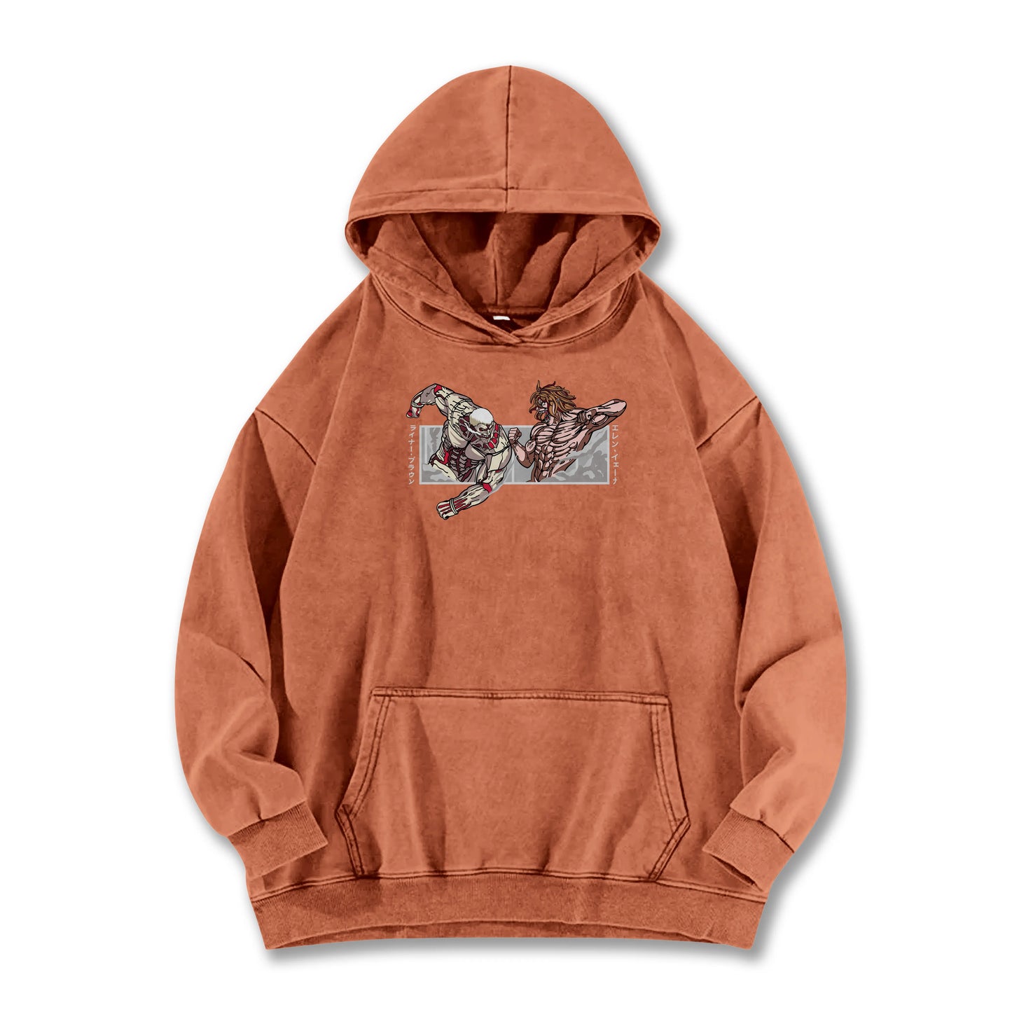 Titan Siege Wall - Titans Fighting Vintage Hoodie