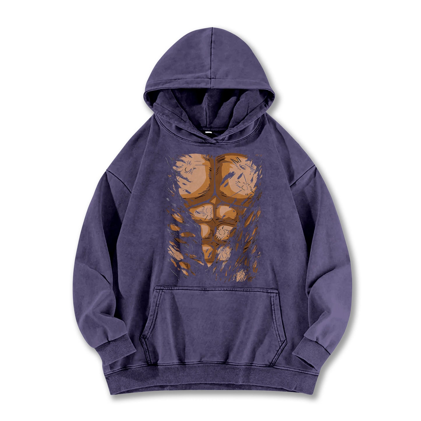 Ultimate Grappler's 6-Pack Abs Vintage Hoodie