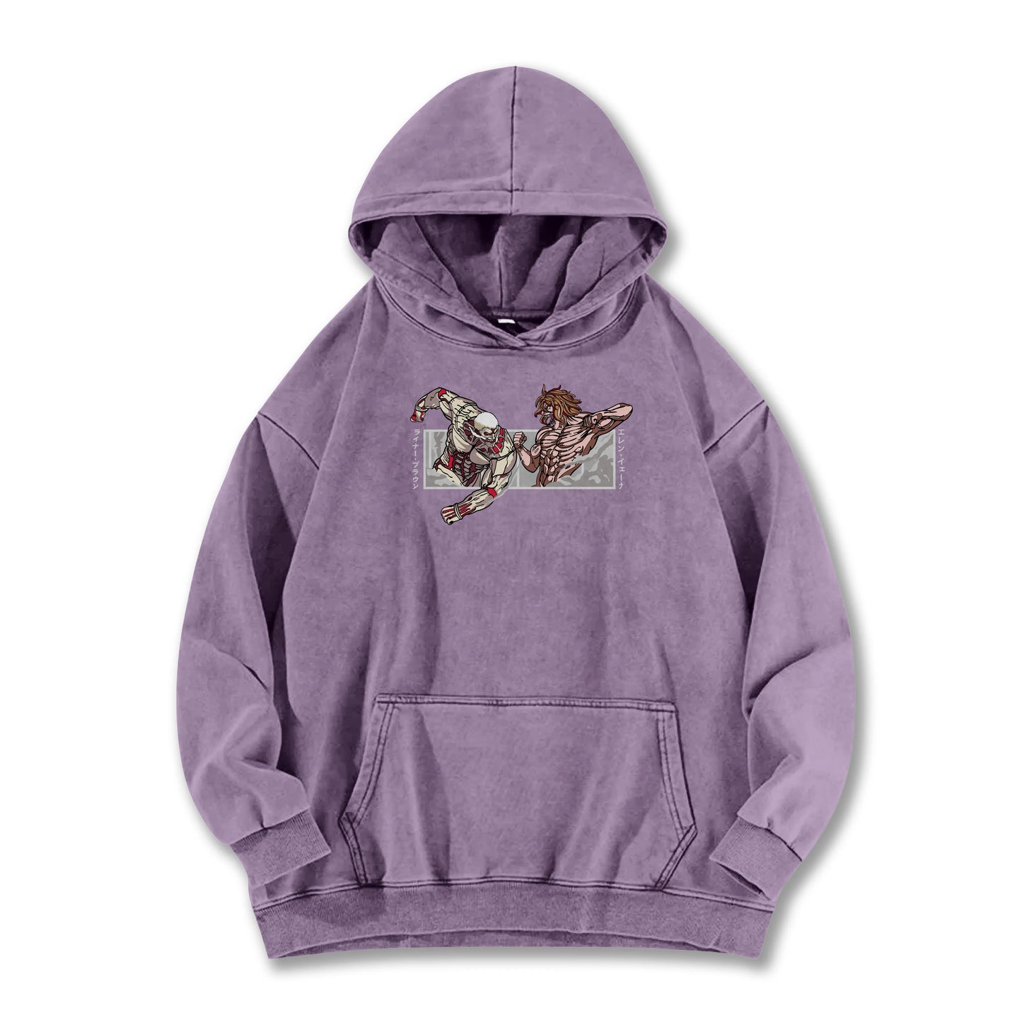 Titan Siege Wall - Titans Fighting Vintage Hoodie