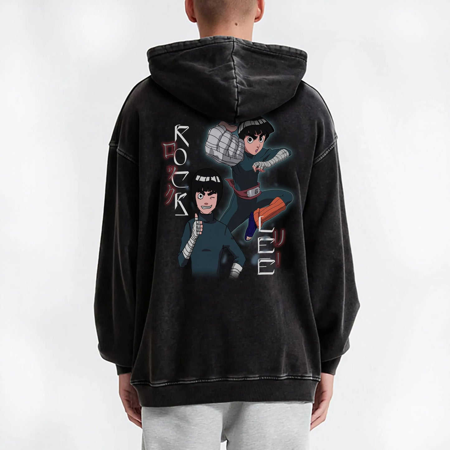 Hidden Leaf Shinobi - Rock Lee Vintage Hoodie