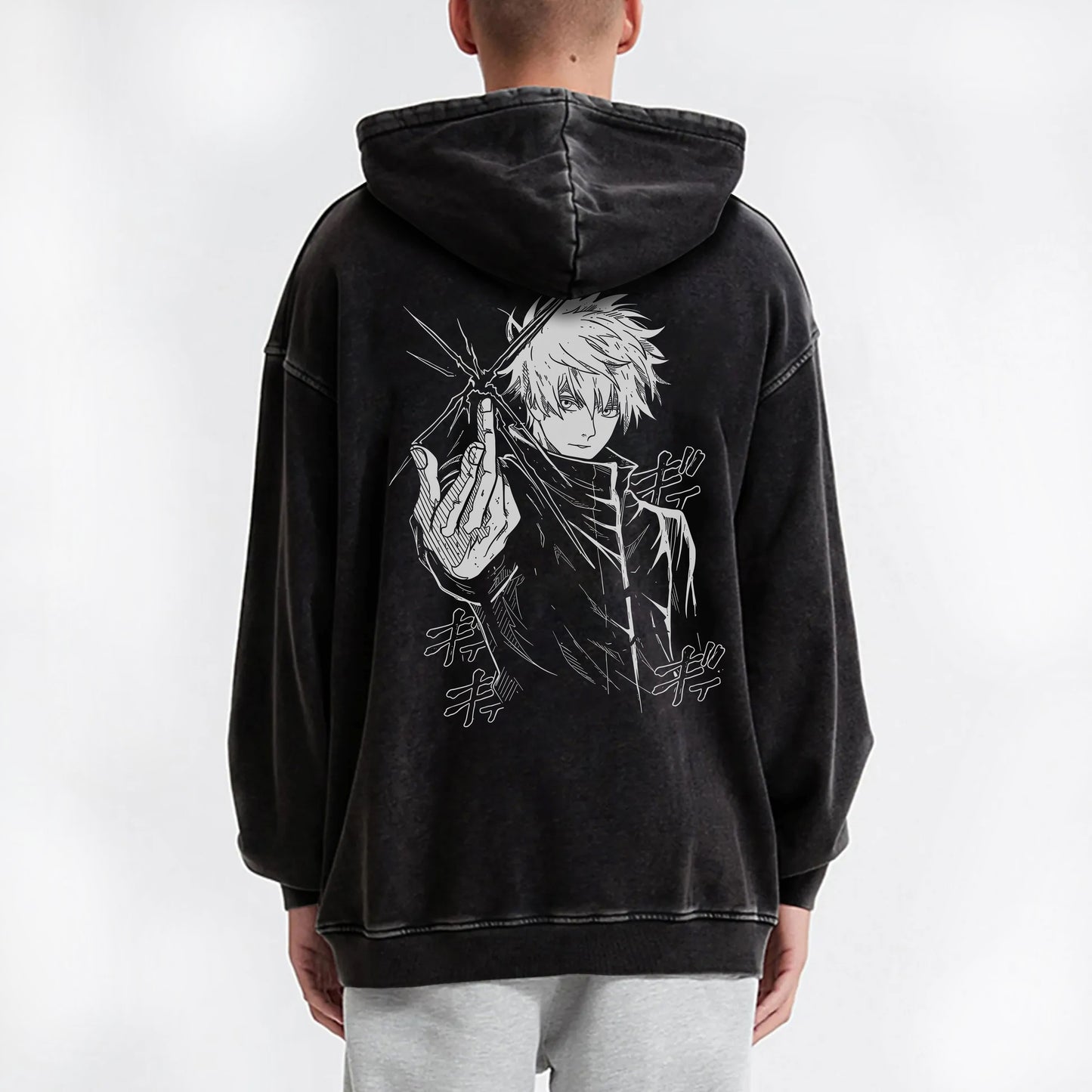 Tokyo Sorcery Satoru Gojo V2 Vintage Hoodie