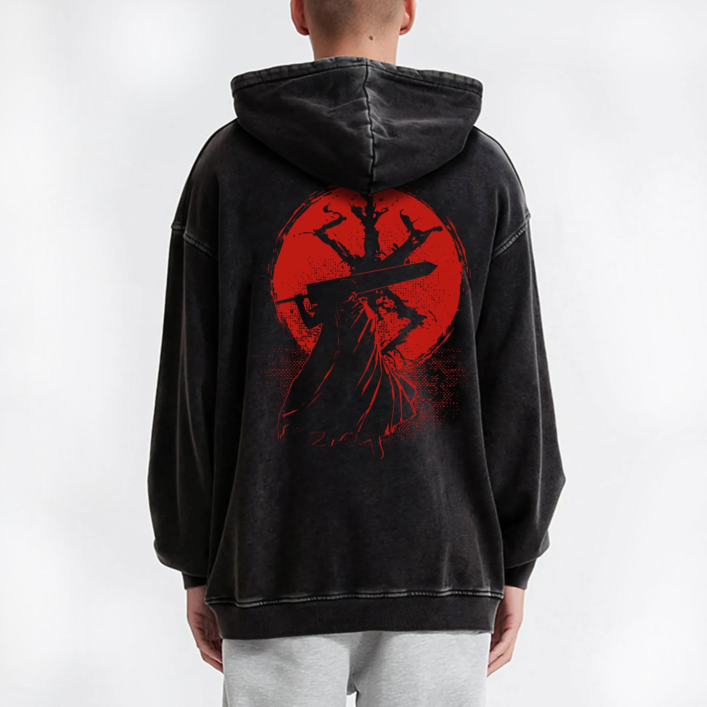 Dark Sword Saga Swordsman V4 Vintage Hoodie
