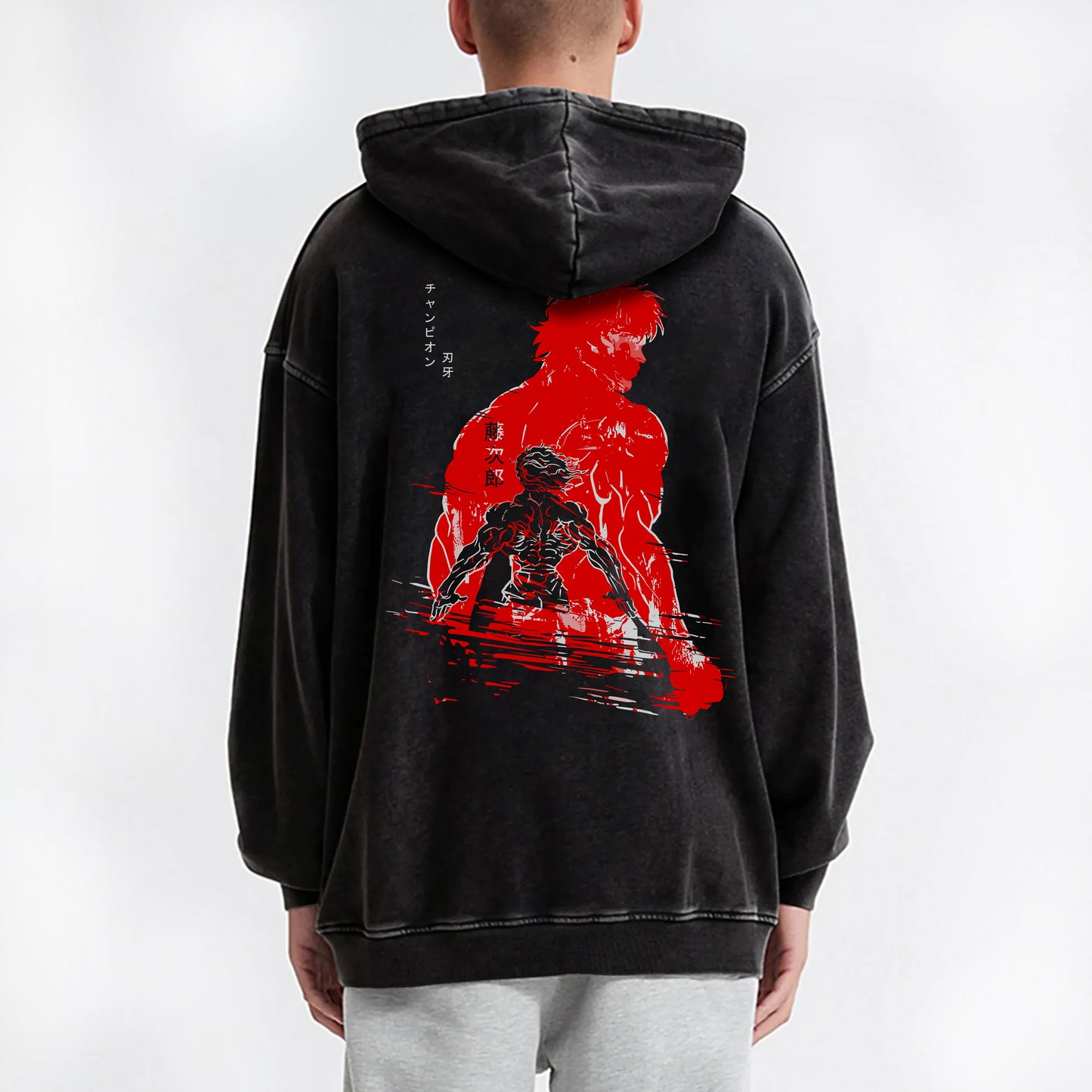 Ultimate Grappler Hanma V13 Vintage Hoodie