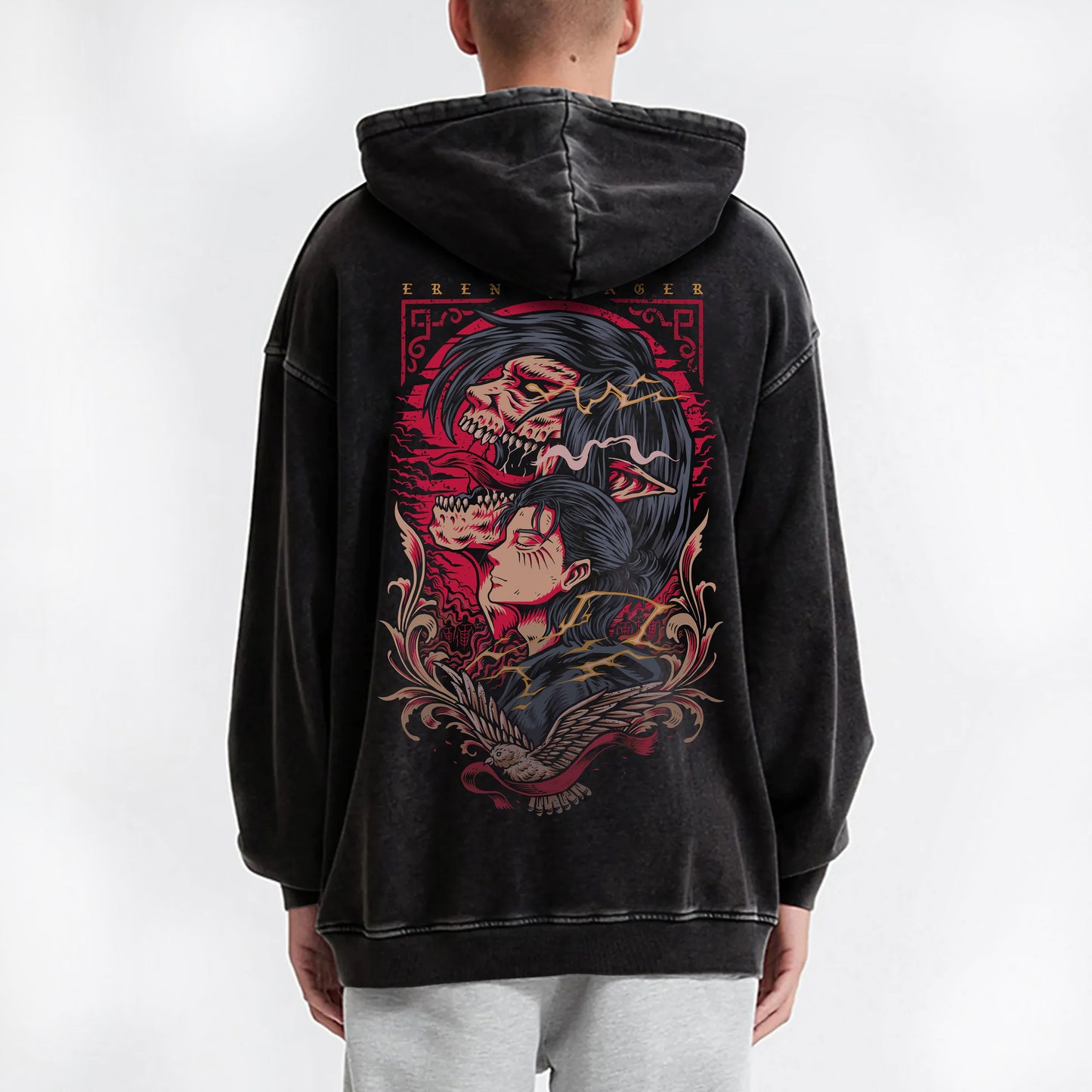 Titan Siege Freedom Fighter Attack Titan Vintage Hoodie