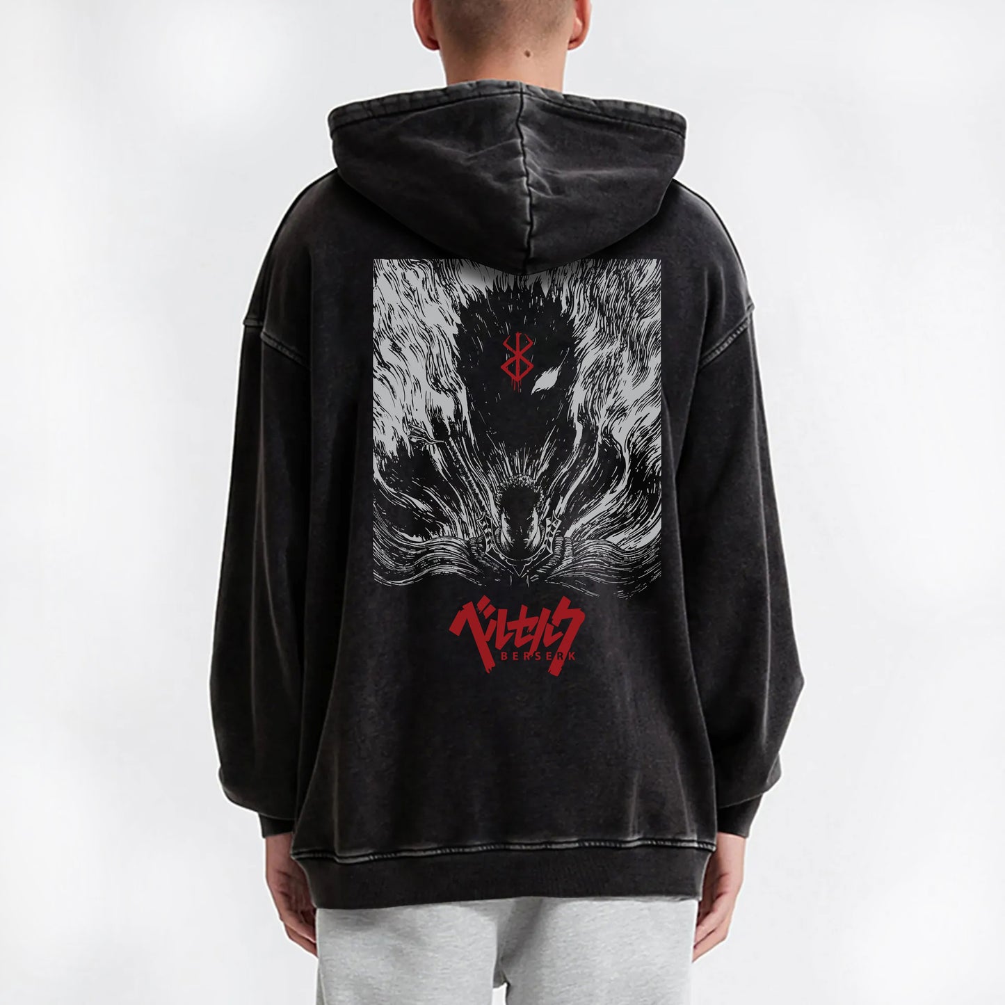Dark Sword Saga Branded Swordsman V2 Vintage Hoodie