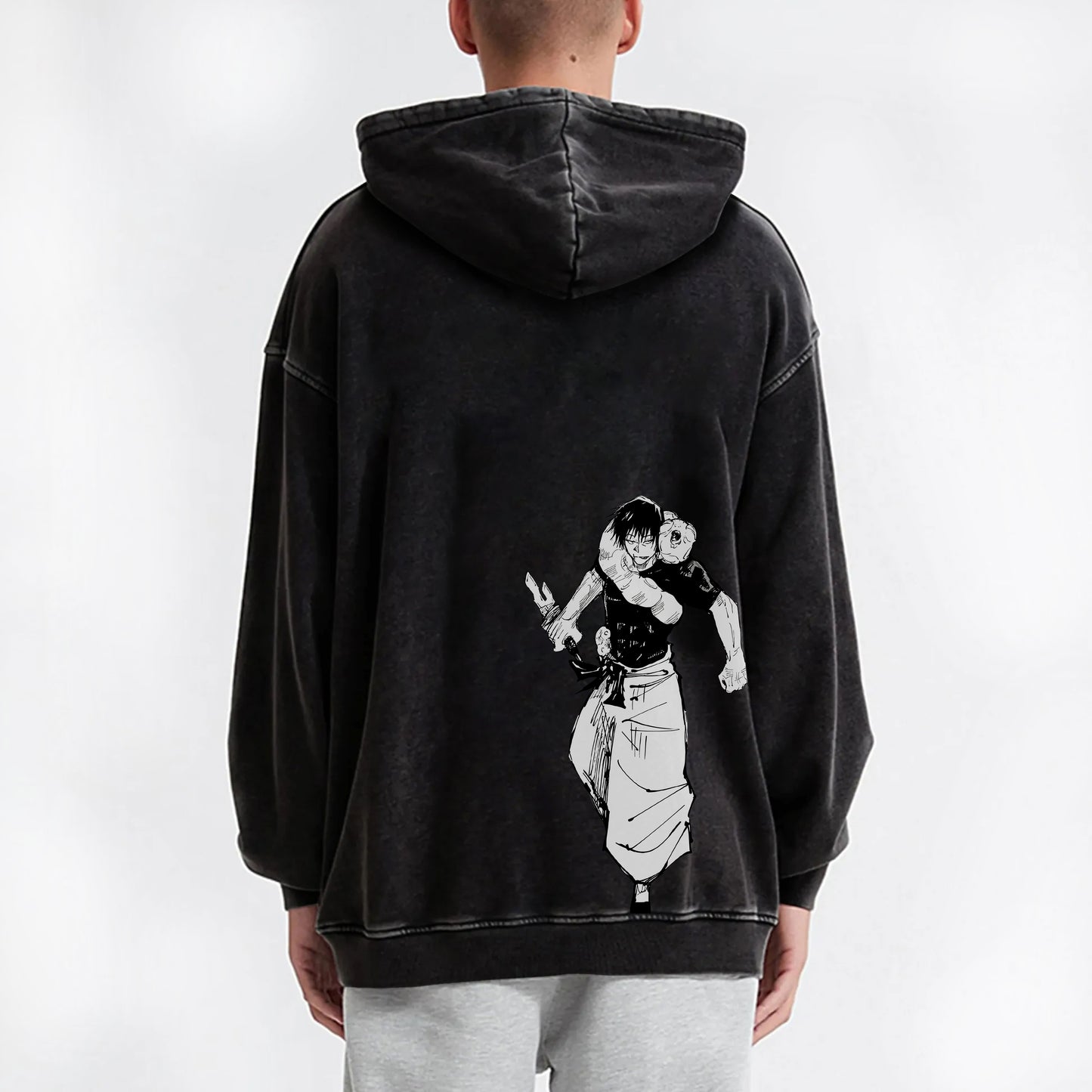 Tokyo Sorcery Toji Fushiguro Vintage Hoodie