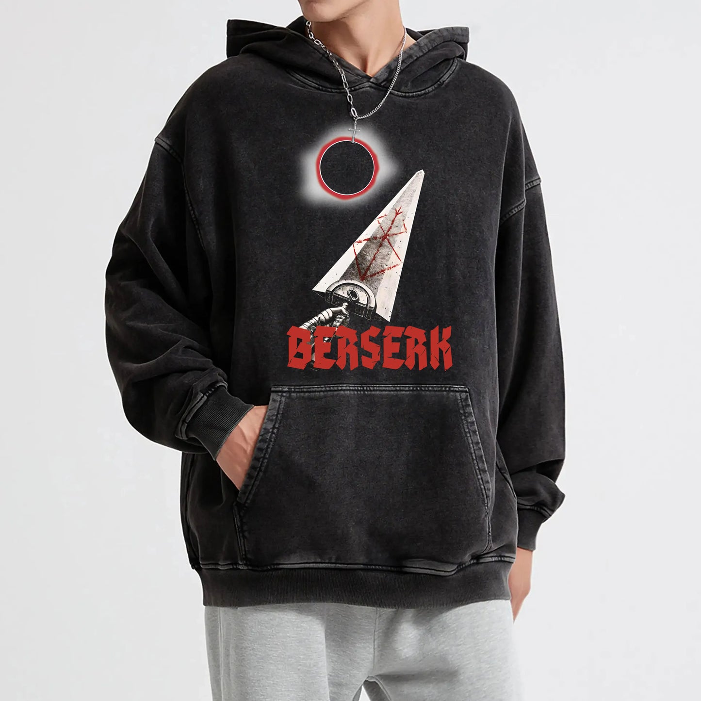 Dark Sword Saga Swordsman V7 Vintage Hoodie