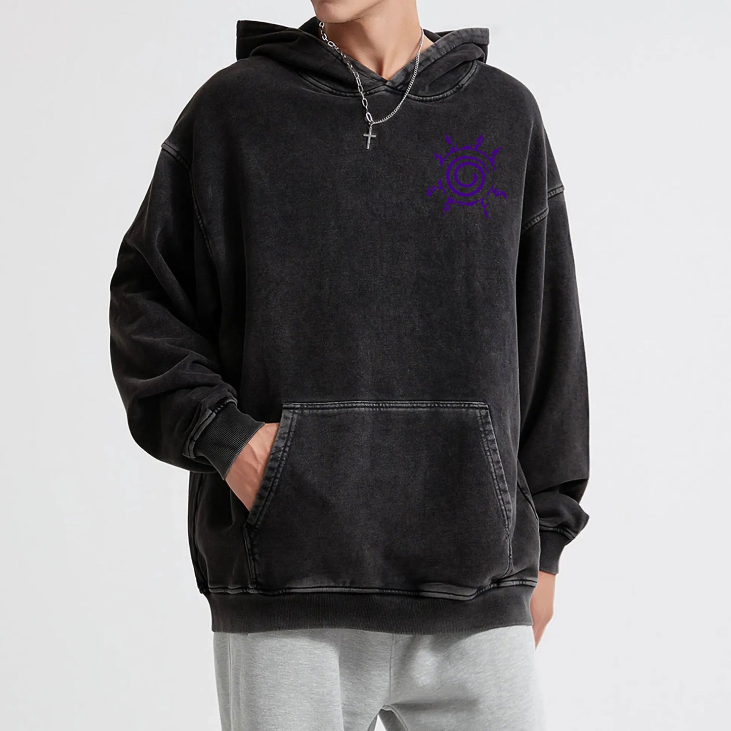 Hidden Leaf Shinobi Reaper Death Seal Vintage Hoodie