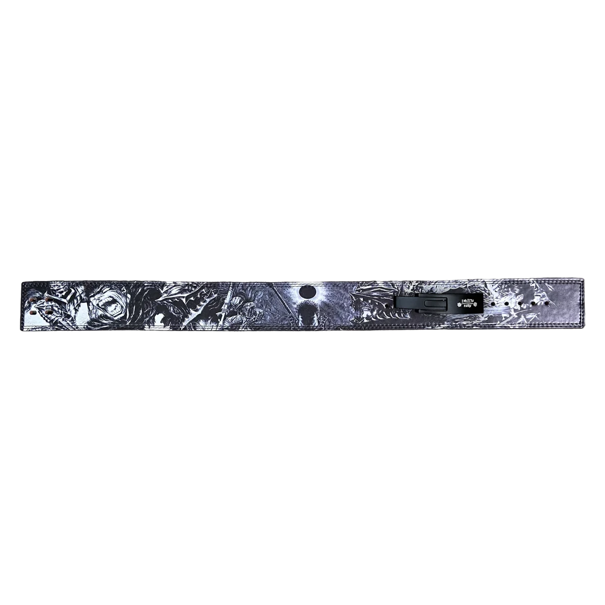 Dark Sword Saga Black Swordsman Gym Lever Belt