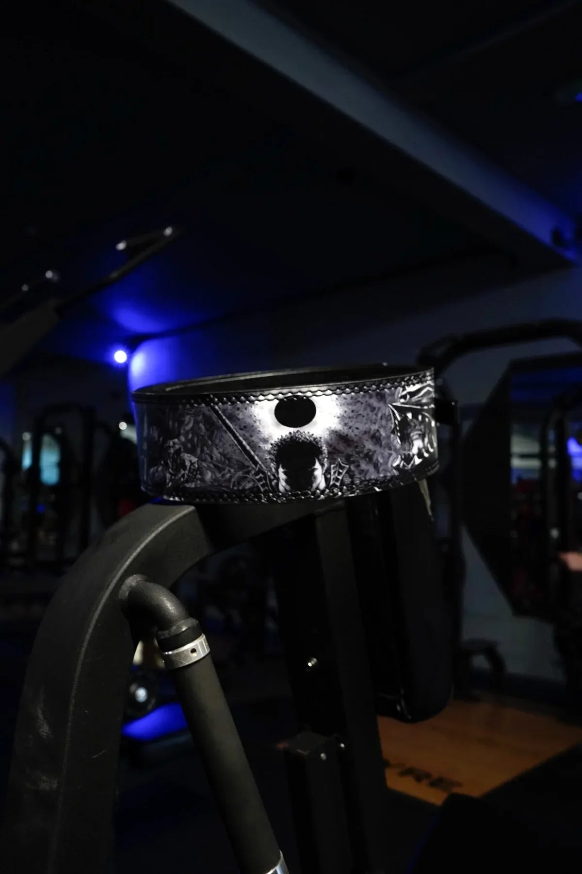 Dark Sword Saga Black Swordsman Gym Lever Belt
