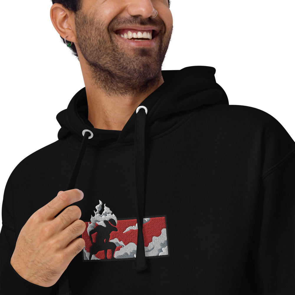 Pirate King’s Voyage Straw Hat Captain Hoodie (Embroidered)