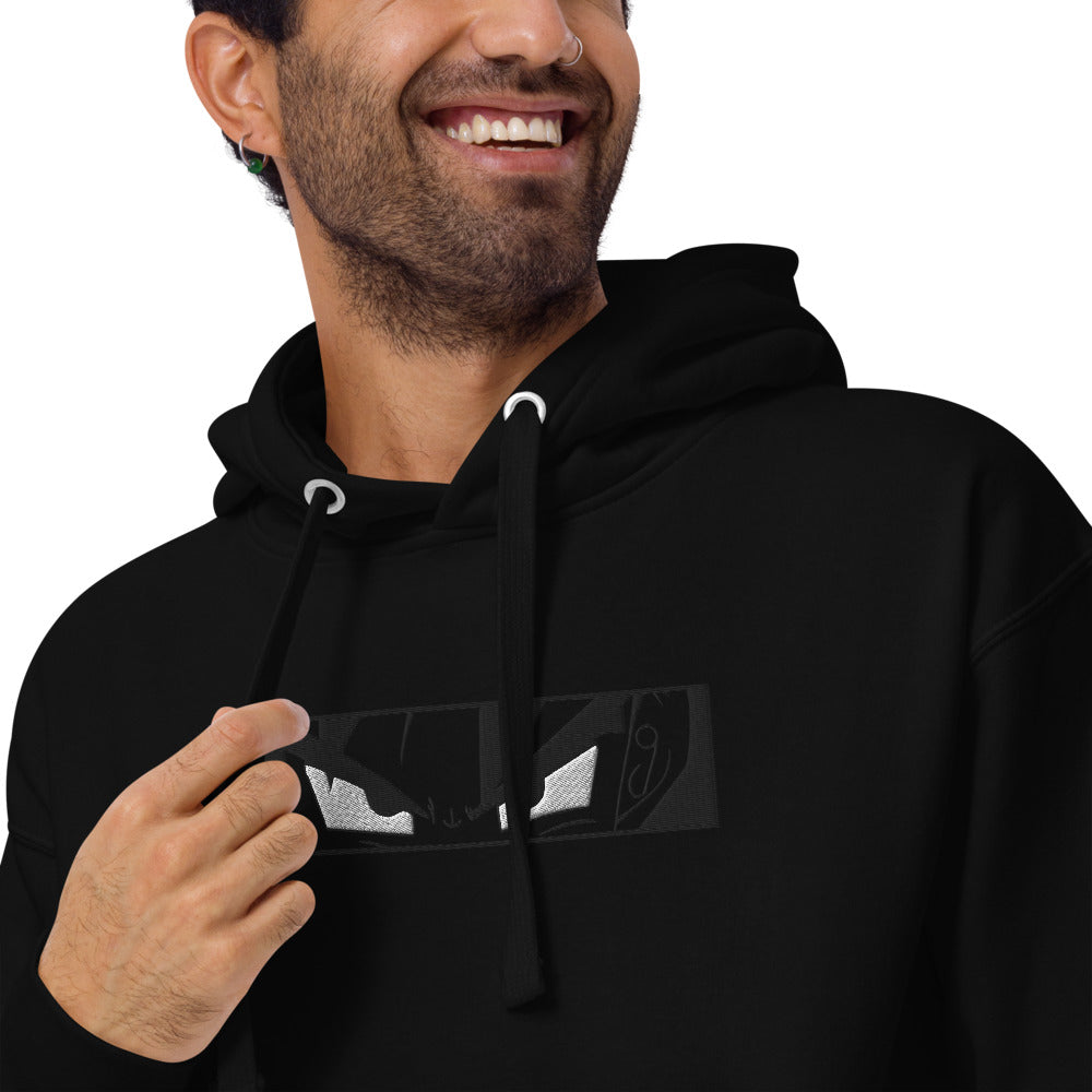 Dragon Ball Z Goku Blackout-Kapuzenpullover (bestickt)