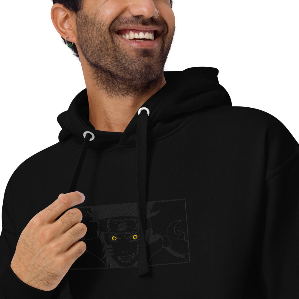 Sweat à capuche Naruto Blackout (brodé)