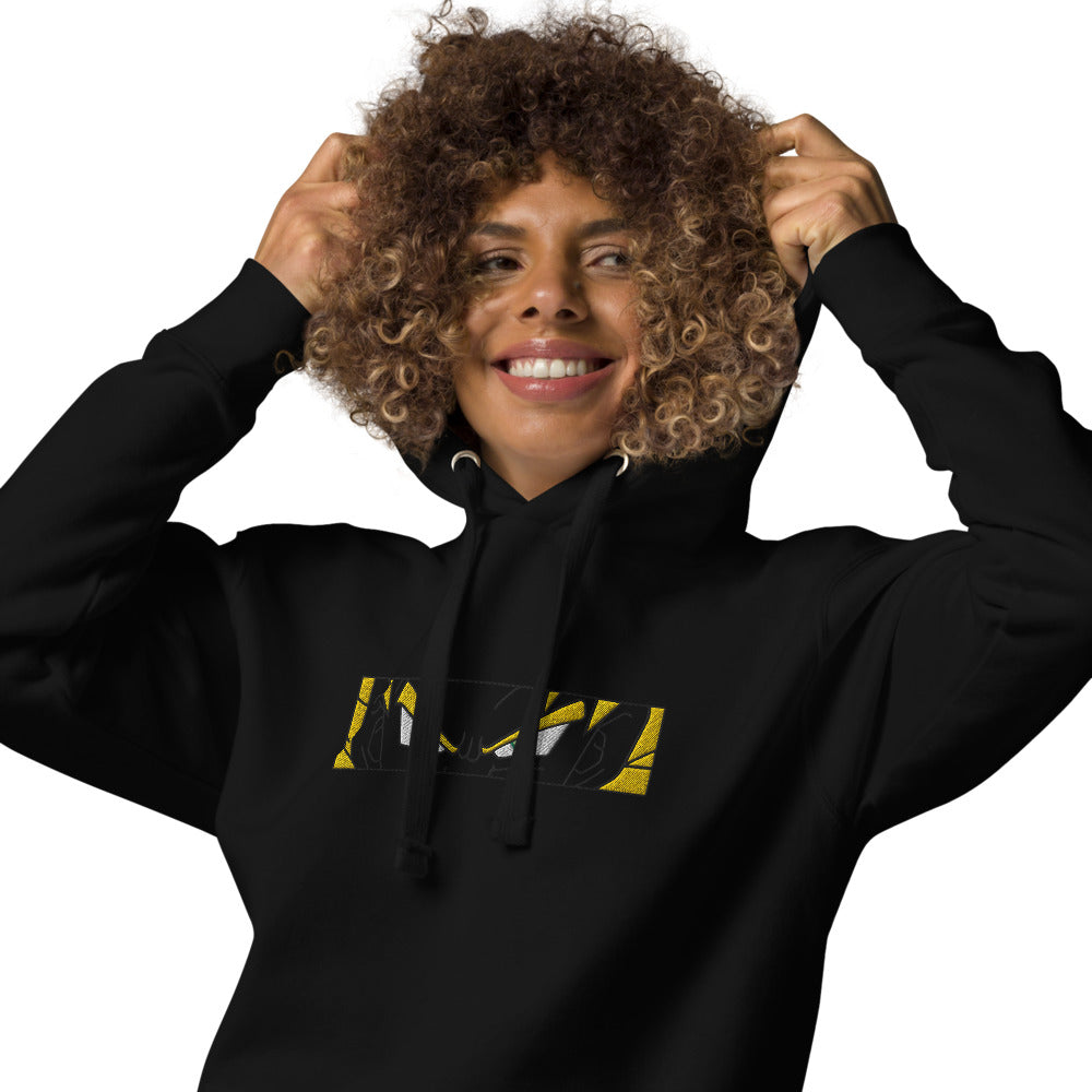 Dragon Ball Z Goku SS1 Blackout-Kapuzenpullover (bestickt)