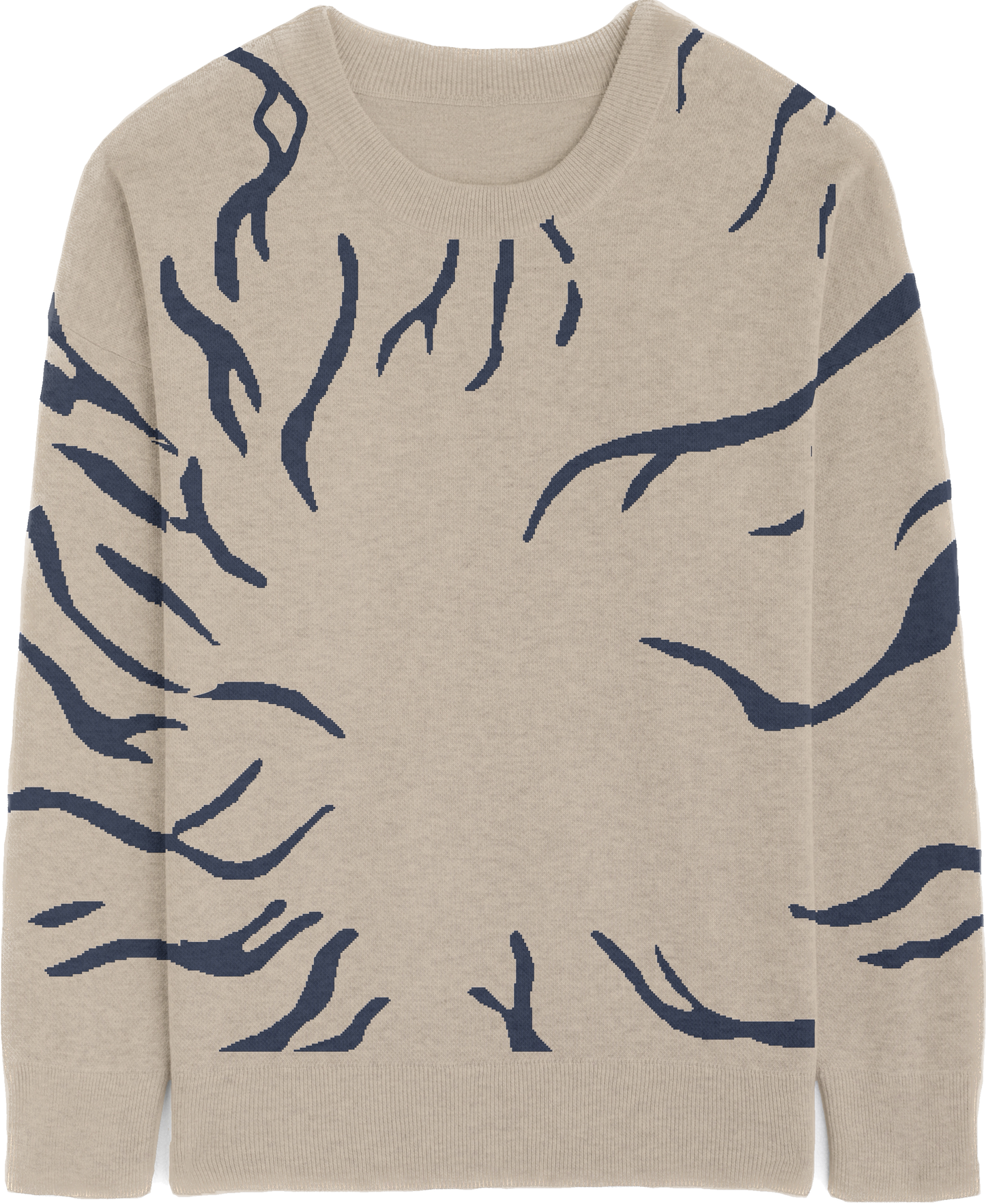 Hidden Leaf Shinobi One Tail Jinchūriki Hand Knit Sweater