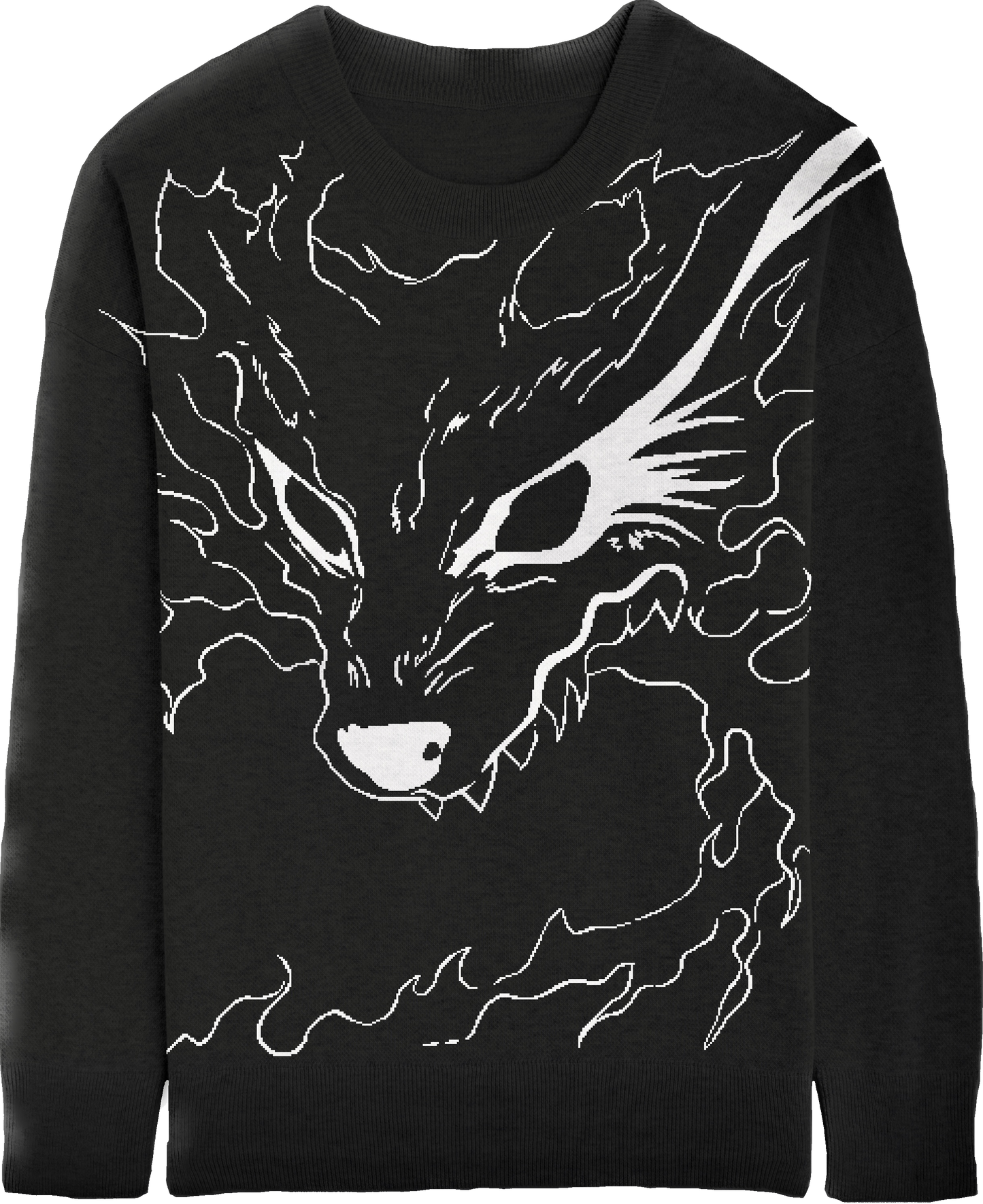 Hidden Leaf Shinobi - Kurama's Wrath Hand Knit Sweater