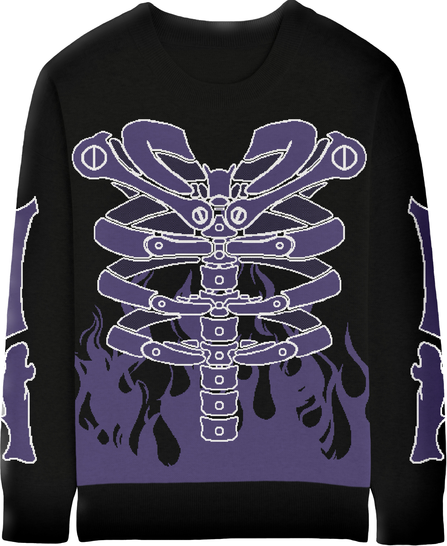 Hidden Leaf Shinobi - Avenger Ninja's Susanoo Hand Knit Sweater