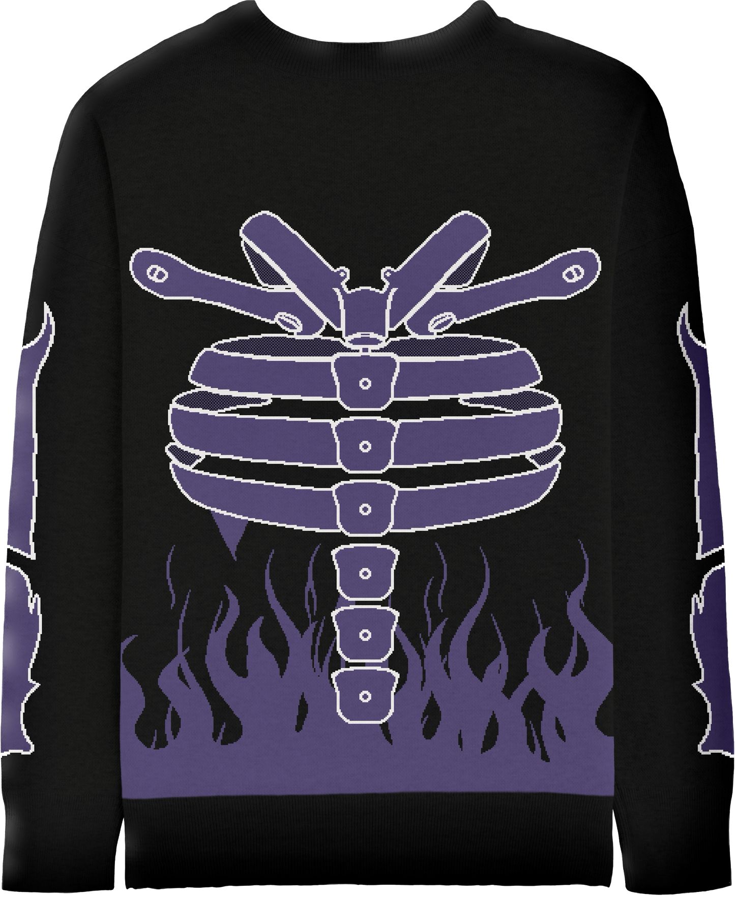 Hidden Leaf Shinobi - Avenger Ninja's Susanoo Hand Knit Sweater