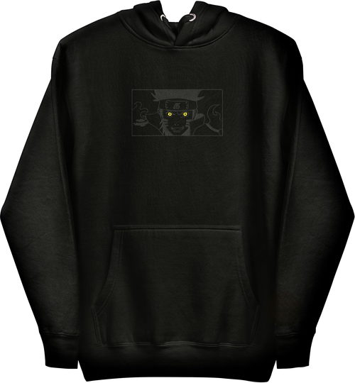 Hidden Leaf Shinobi Blackout Embroidered Hoodie