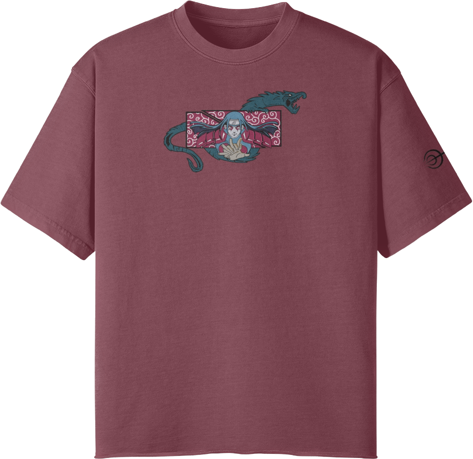 Hidden Leaf Shinobi Hashirama Senju Wood Dragon T-Shirt