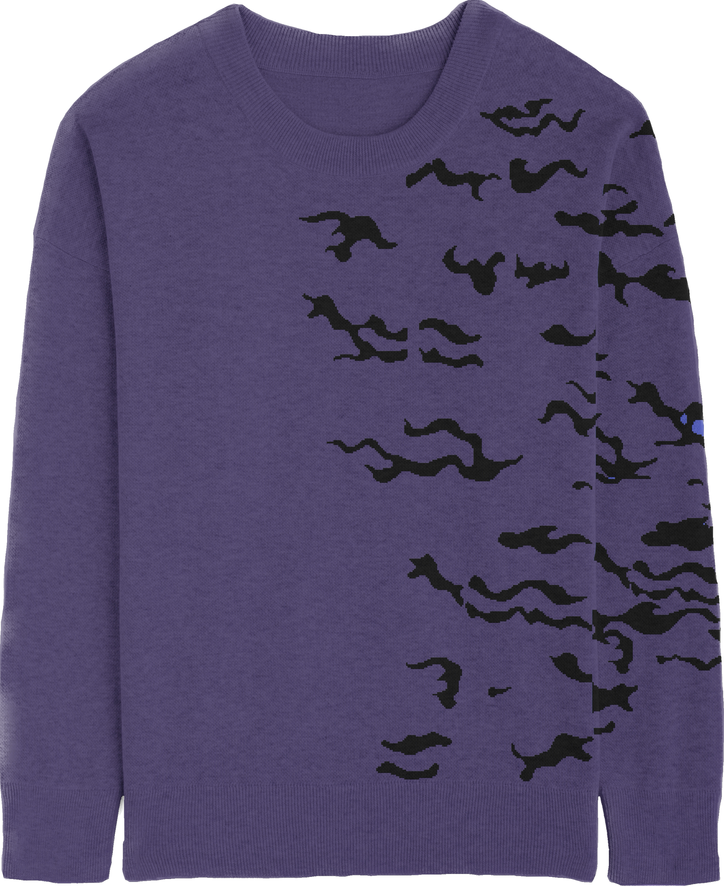 Hidden Leaf Shinobi Curse Mark Hand Knit Sweater