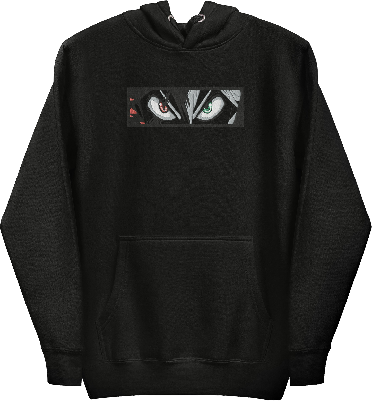 Sweat à capuche Black Clover Asta Demon Transformation Blackout (brodé)