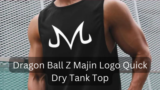 Anime Streetwear Alert: Majin Logo Tank Tops That Stand Out