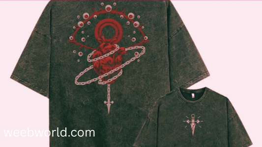 Hunter x Hunter Kurapika Chains Tee
