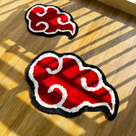 Naruto Akatsuki Cloud Rug