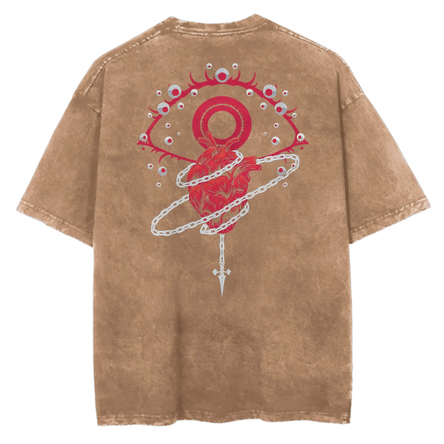 Elite Hunter Saga Scarlet Chain Avenger's Chains Vintage T-Shirt