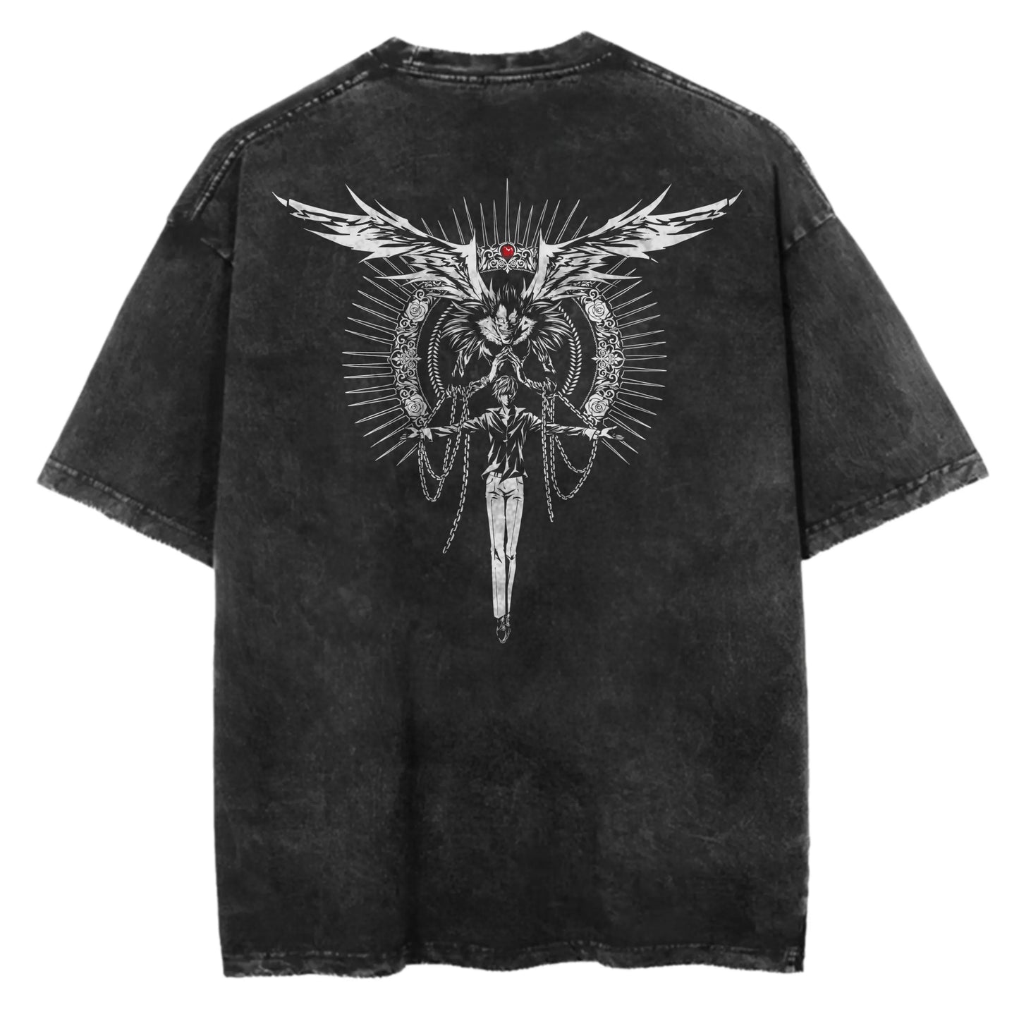 T-Shirt mit Aufdruck „Death Note“ von Light Yagami