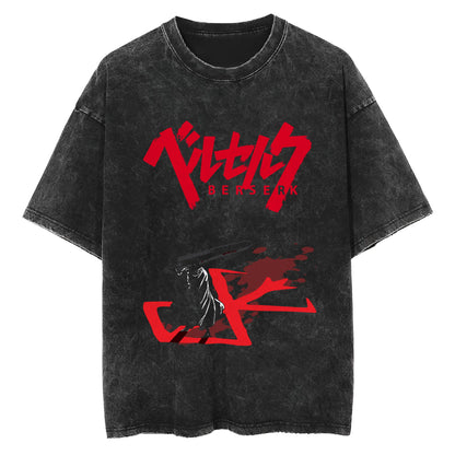 Dark Sword Saga Swordsman V10 Vintage T-Shirt