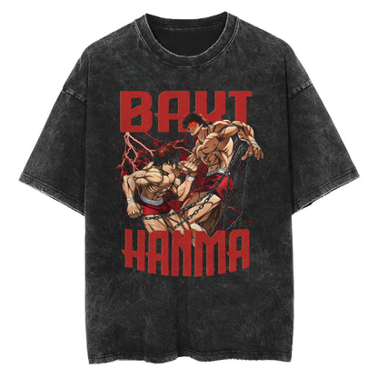 Ultimate Grappler Hanma Vintage T Shirt