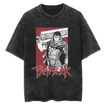 Dark Sword Saga Swordsman V8 Vintage T Shirt