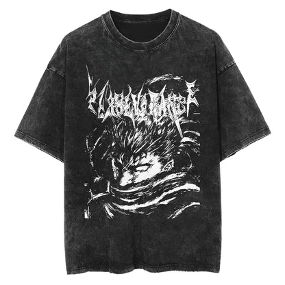 Dark Sword Saga Branded Swordsman' Wrath V4 Vintage T-Shirt