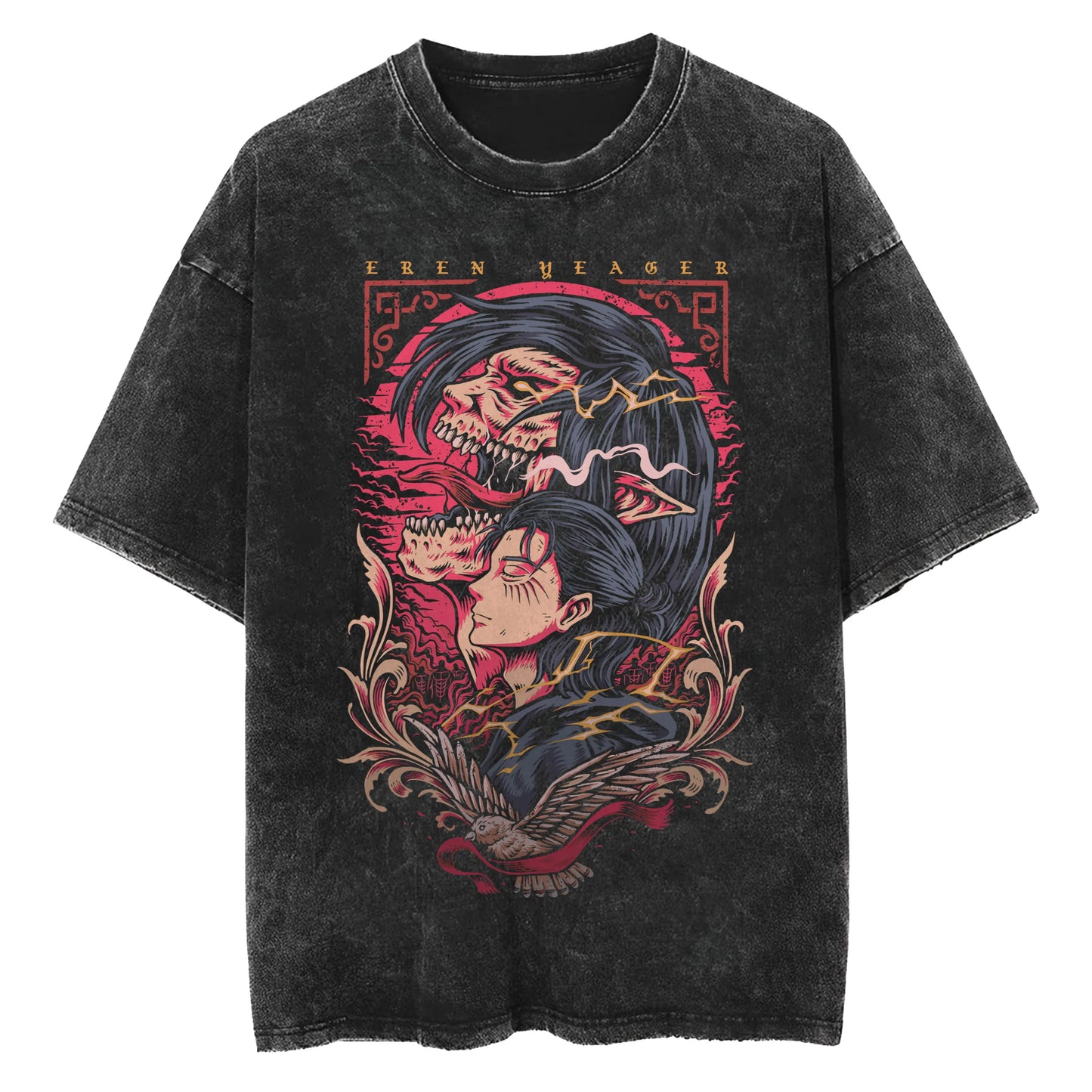 Angriff auf Titan Eren Yeager Angriff Titan T-Shirt