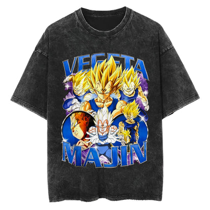 Saiyan Legacy Majin Prince of Pride Vintage T-Shirt