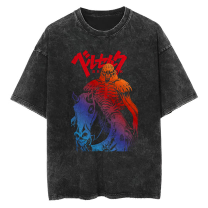 Dark Sword Saga Skull Knight Vintage T Shirt