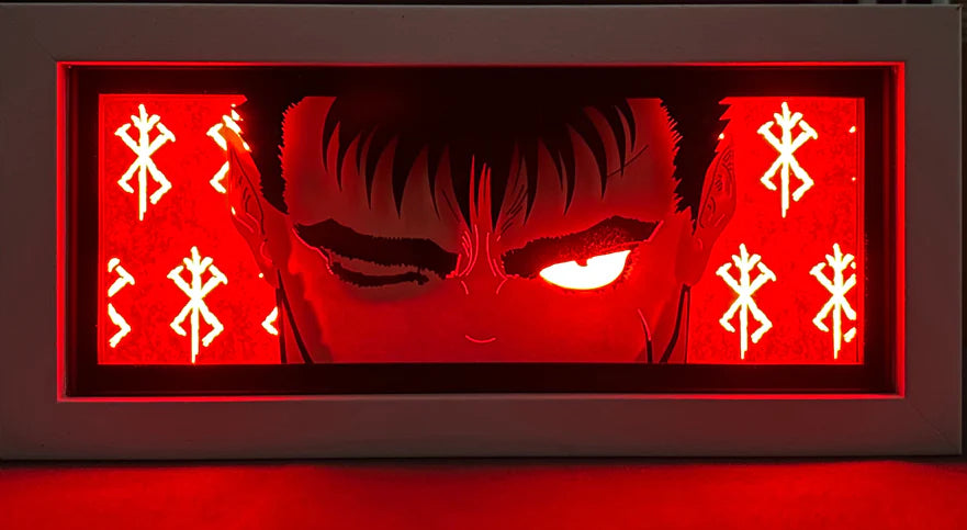 Scatola luminosa Berserk Guts